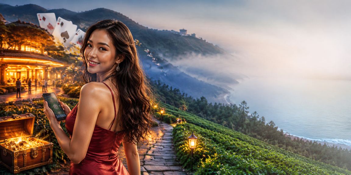Permainan Teen Patti meja langsung di Genting Highlands dengan suasana kasino premium