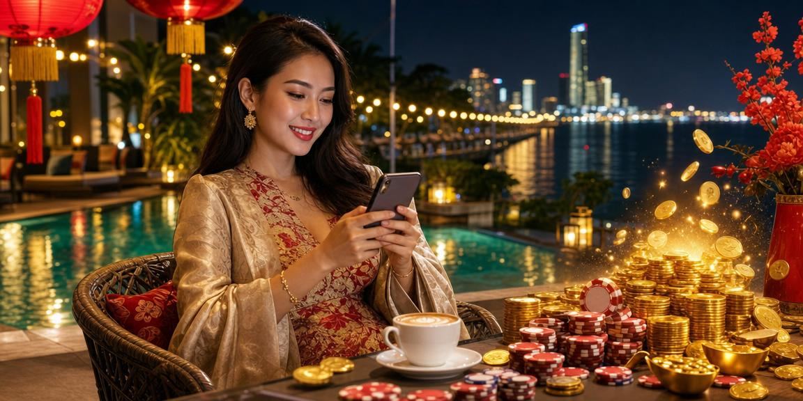 Pengguna Malaysia menggunakan aplikasi mudah alih srl110 untuk bermain kasino dan taruhan sukan